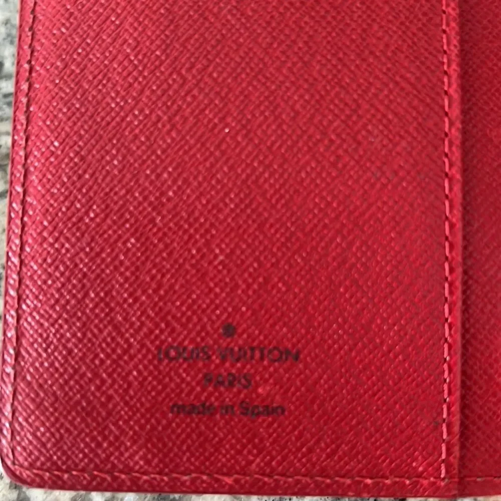 Authentic Louis Vuitton Epi Agenda PM